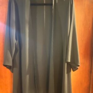 Abollria Women's Classic Black Shear Jacket Brand New